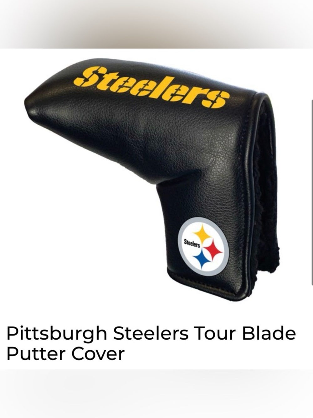Pittsburgh Steelers Tour Blade putter cover
